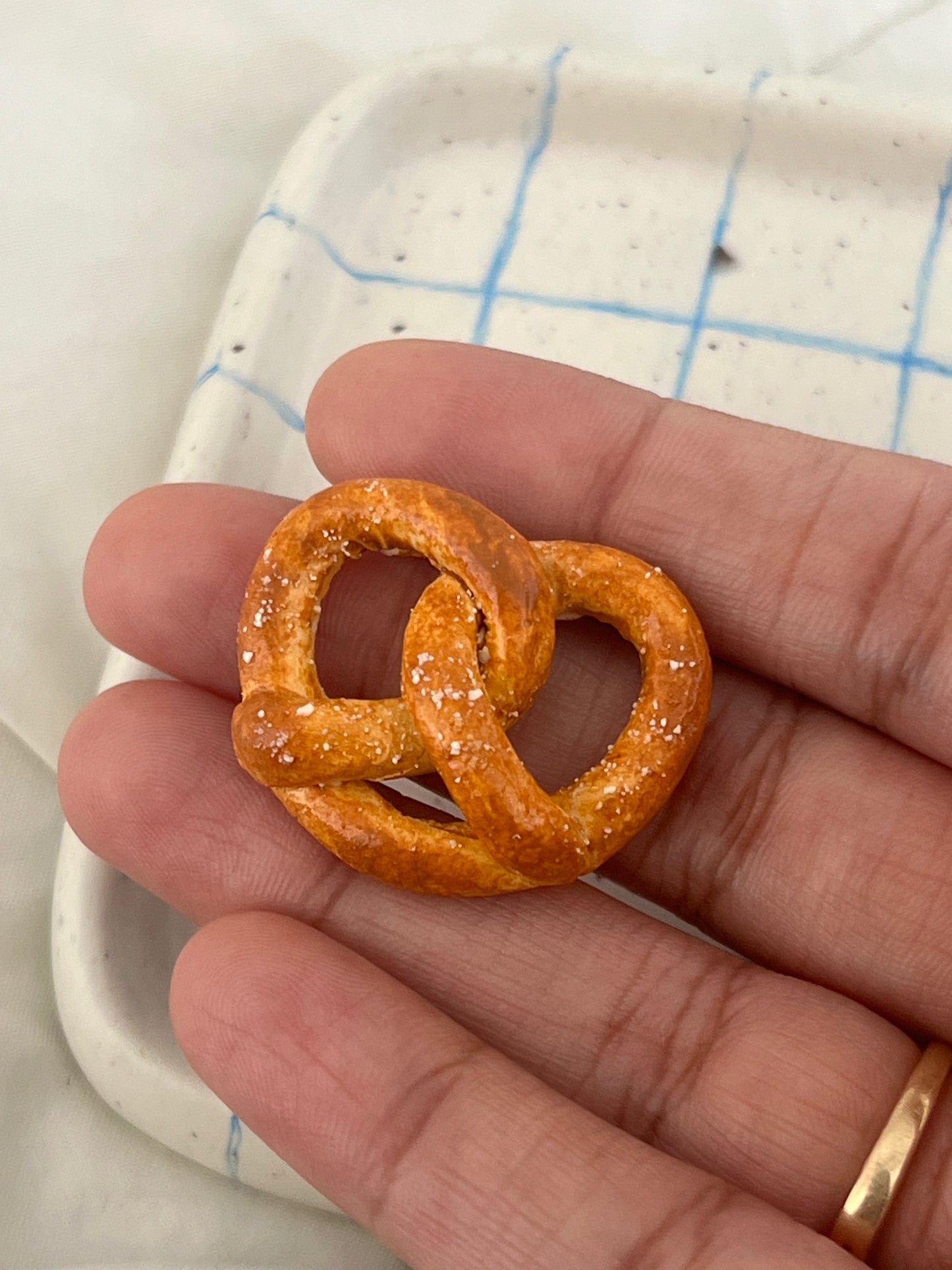 Croissant & Pretzel Magnet