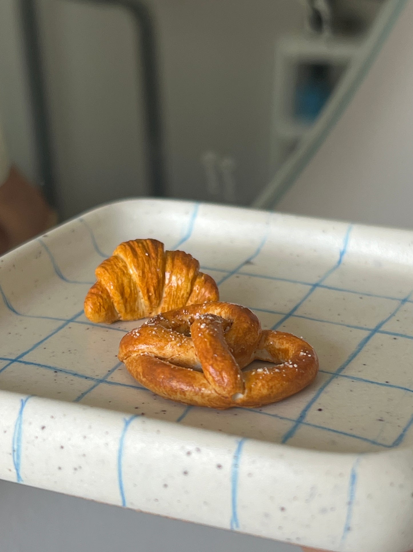 Croissant & Pretzel Magnet